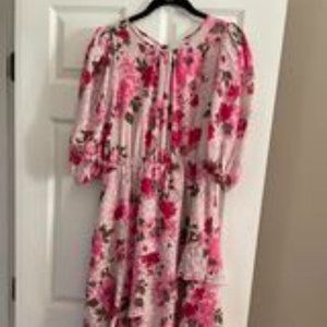 PINK FLORAL DRESS
